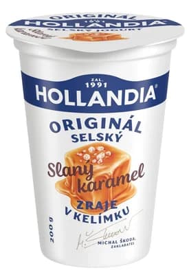 Hollandia Selský jogurt slaný karamel