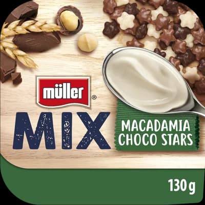 Müller MIX jogurt s čokoladovými hvězdami (4,4%)