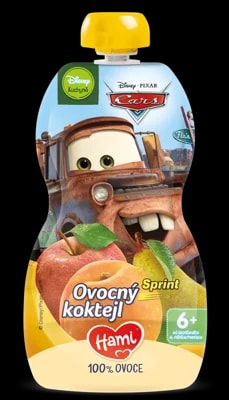 Hami Disney Cars kapsička Ovocný koktejl
