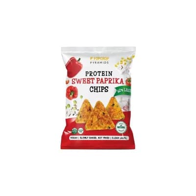 POPCROP Proteinové chipsy – sladká paprika