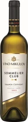 Víno Mikulov sommelier club Tramín červený pozdní sběr