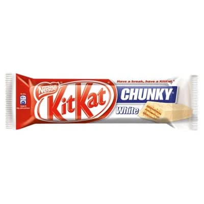 KitKat Chunky bílý čokoládová tyčinka 24 x