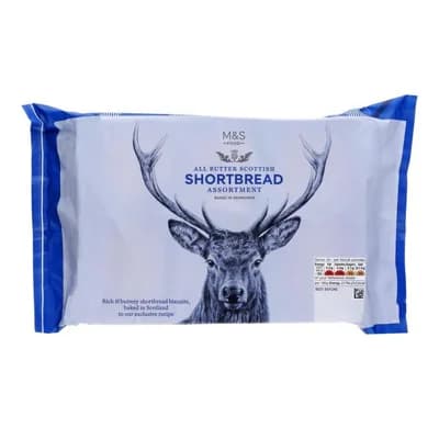 Marks & Spencer Skotské máslové sušenky – různé tvary