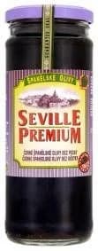 SEVILLE PREMIUM Olivy černé bez pecky