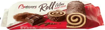 Balconi Sweet Roll max cacao roláda kakaová