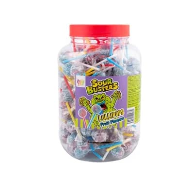 Sour Buster lízátka kyselá 150 x 8,