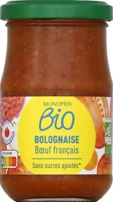 Monoprix BIO Boloňská omáčka