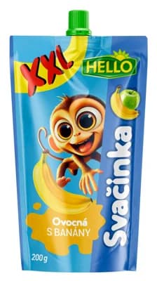 Hello Ovocná svačinka XXL s banánem kapsička