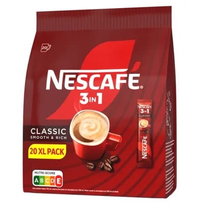 Nescafé 3in1 Classic, instantní káva, 20x 16,5 g