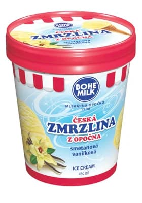 Bohemilk Česká zmrzlina z Opočna vanilková