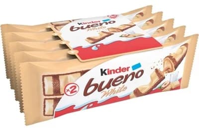 Kinder Bueno White Oplatka s bílou čokoládou 5x39g