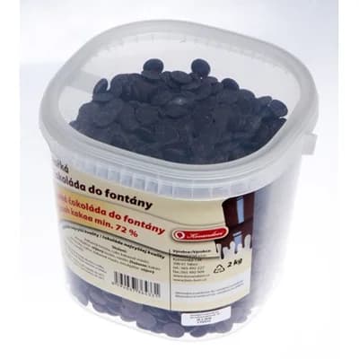 KOVANDOVI Čokoláda do fontány hořká 72%