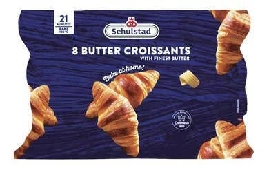 Schulstad Croissant máslový 8x60g