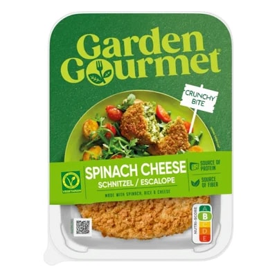 Garden Gourmet Špenátovo-sýrový řízek vegetarian