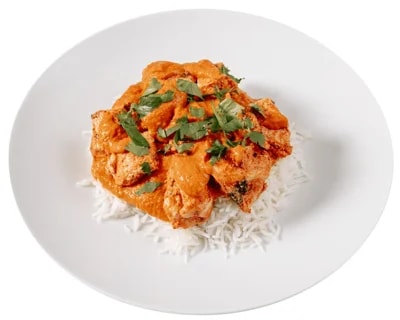 Olive Butter chicken s basmati rýží