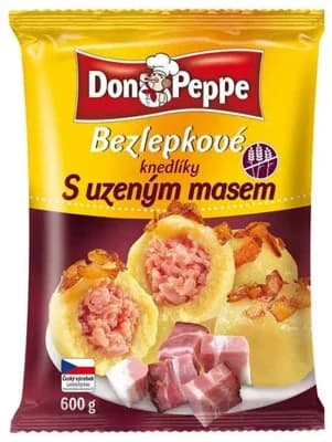 Don Peppe Bezlepkové knedlíky s uzeným masem
