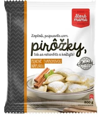 Stará mama Pirôžky plněné tvarohovou náplní