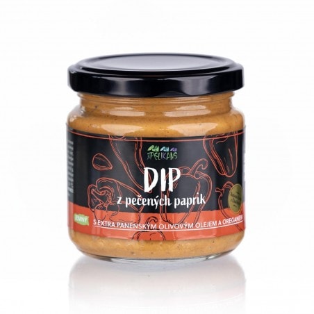 Dip z pečených paprik - Jemný