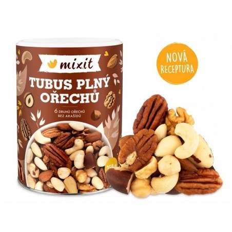 Tubus plný ořechů