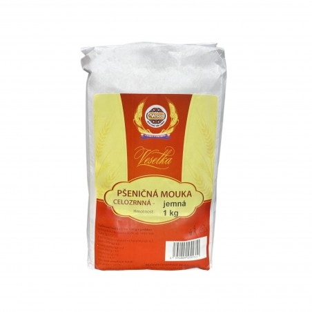 Celozrnná mouka pšeničná jemná - Mlýn Veselí