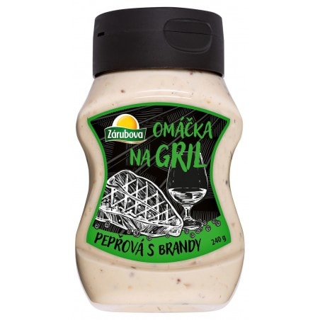 Omáčka na gril PEPŘOVÁ S BRANDY
