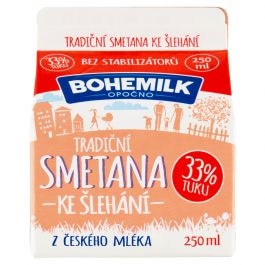 Bohemilk Smetana ke šlehání 33%